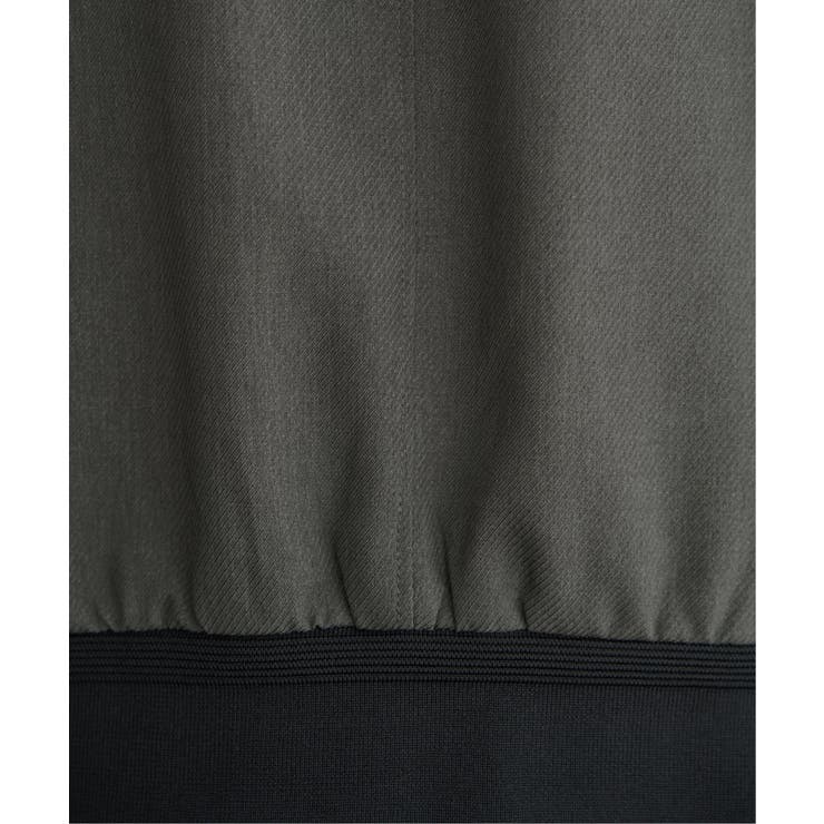 撥水メランジリブブルゾン | ikka  | 詳細画像24 