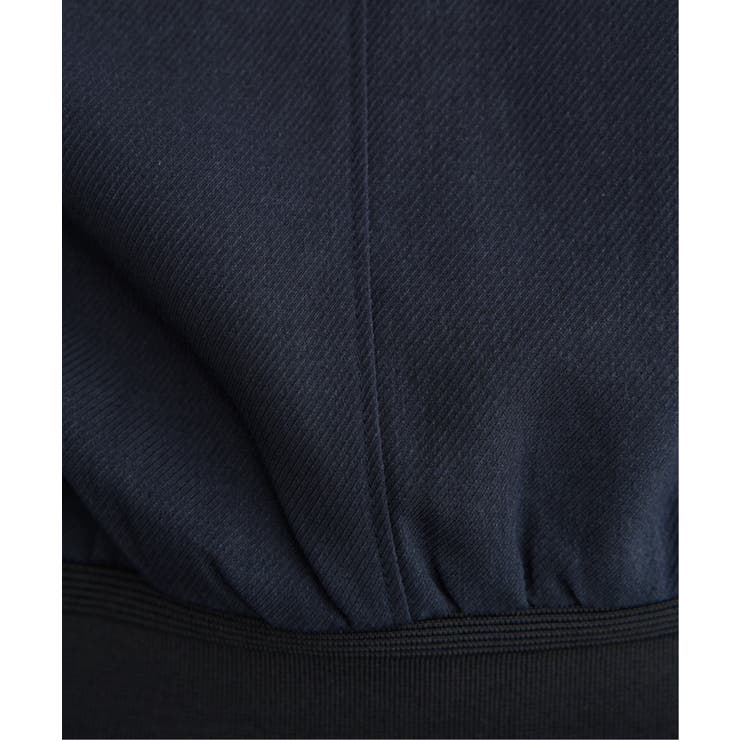 撥水メランジリブブルゾン | ikka  | 詳細画像25 