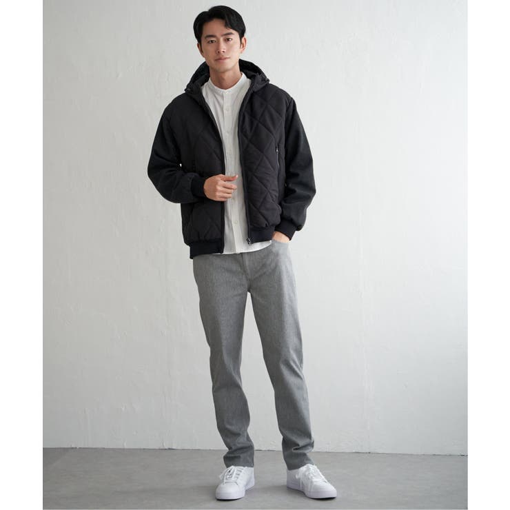 【芸能人着用】sorona(R)ブロックスコンビパーカー | ikka  | 詳細画像22 