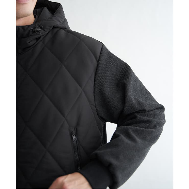 【芸能人着用】sorona(R)ブロックスコンビパーカー | ikka  | 詳細画像27 