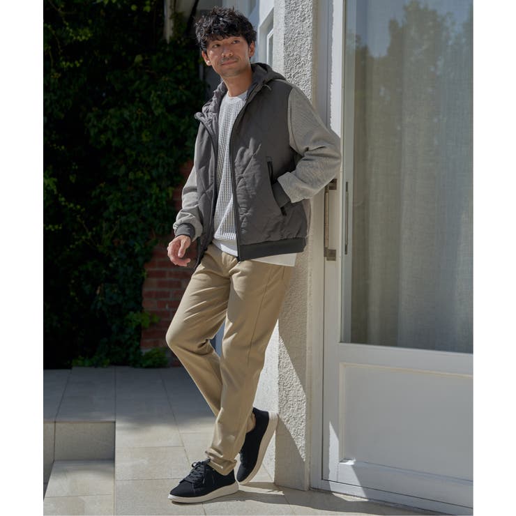 【芸能人着用】sorona(R)ブロックスコンビパーカー | ikka  | 詳細画像34 