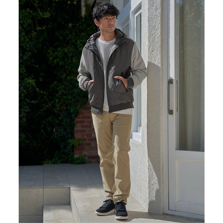 【芸能人着用】sorona(R)ブロックスコンビパーカー | ikka  | 詳細画像35 