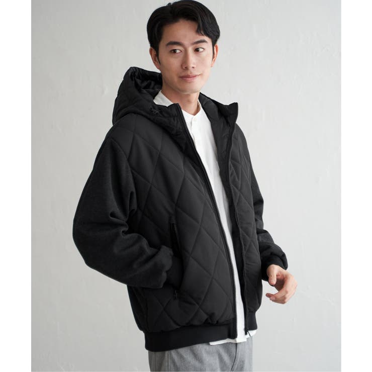 【芸能人着用】sorona(R)ブロックスコンビパーカー | ikka  | 詳細画像42 