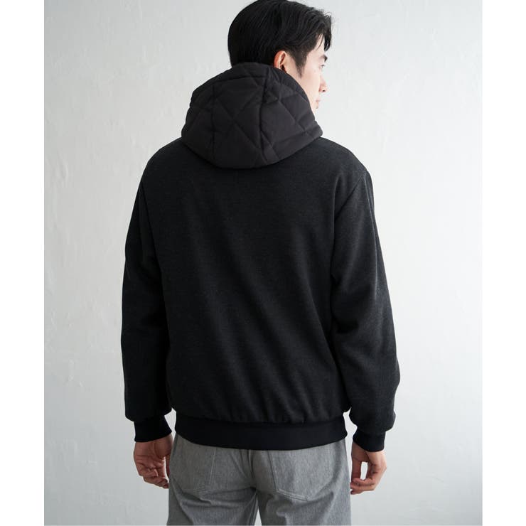 【芸能人着用】sorona(R)ブロックスコンビパーカー | ikka  | 詳細画像46 