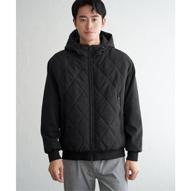 【芸能人着用】sorona(R)ブロックスコンビパーカー | ikka  | 詳細画像47 