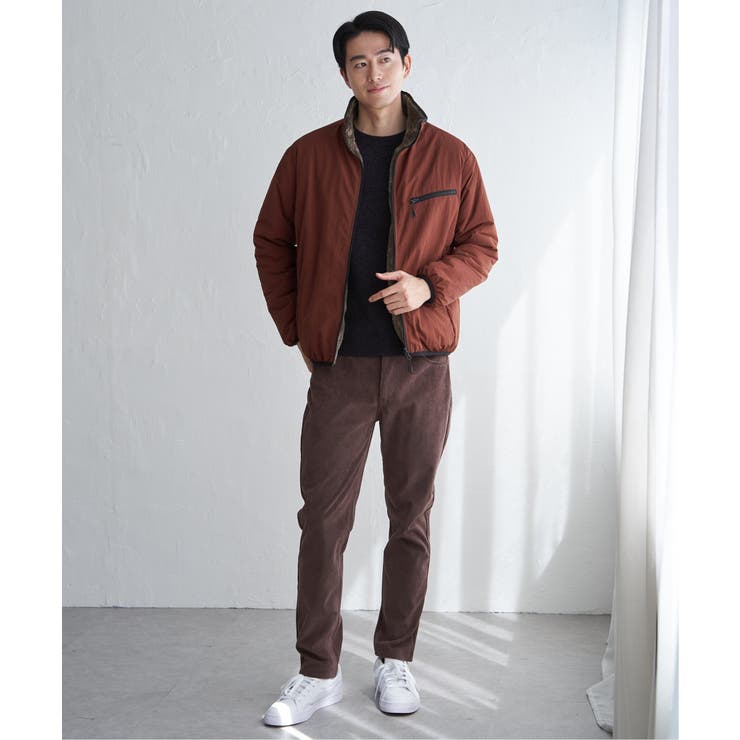 【2WAY】リバーシブルナイロンフリースブルゾン | ikka  | 詳細画像13 