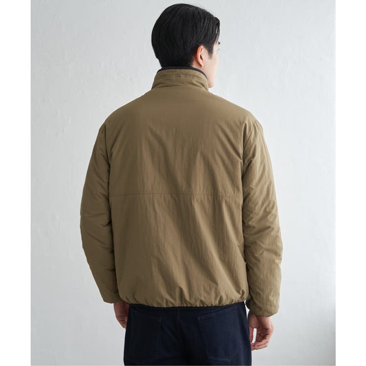 【2WAY】リバーシブルナイロンフリースブルゾン | ikka  | 詳細画像23 