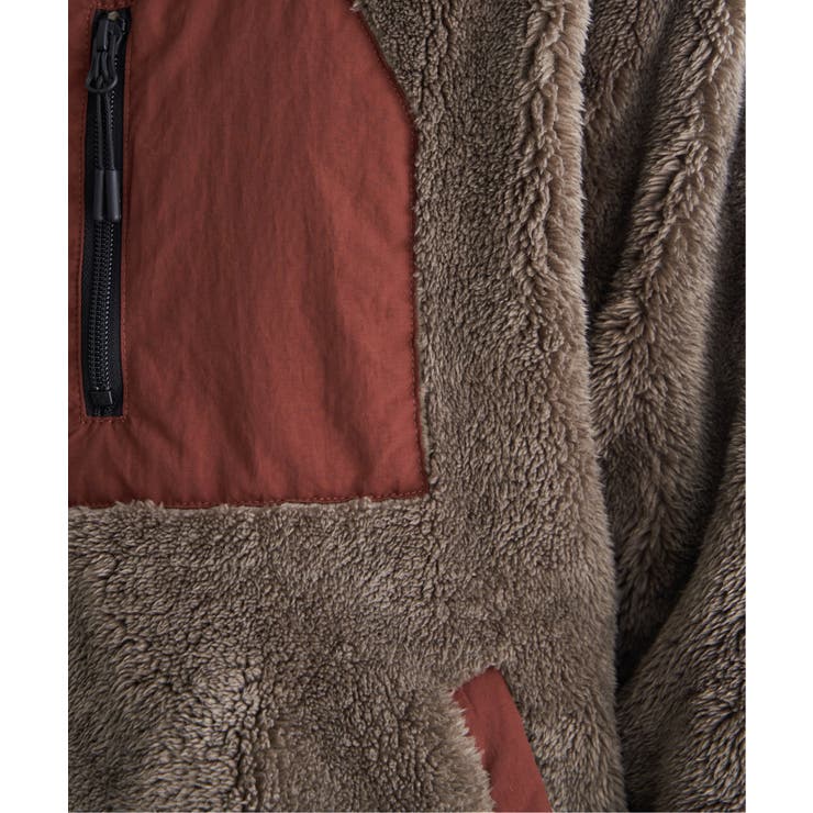 【2WAY】リバーシブルナイロンフリースブルゾン | ikka  | 詳細画像40 