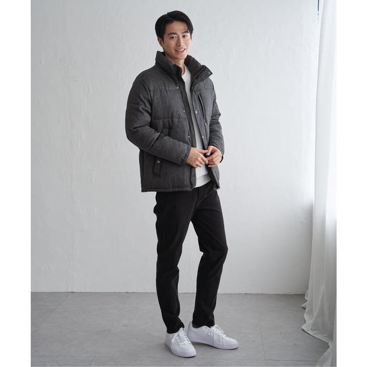 【親子コーデ】sorona(R)ツイードライクブルゾン | ikka  | 詳細画像12 