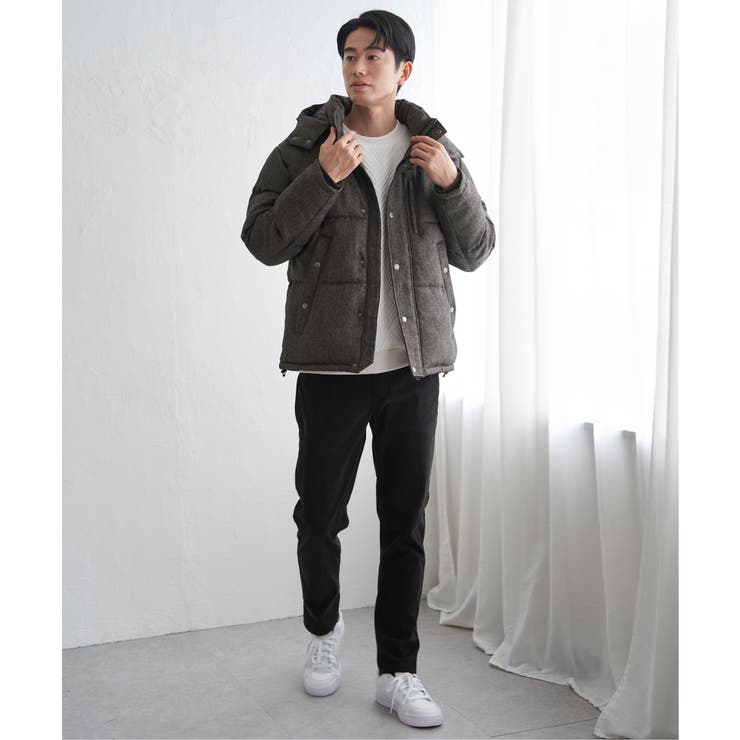 【親子コーデ】sorona(R)ツイードライクブルゾン | ikka  | 詳細画像18 