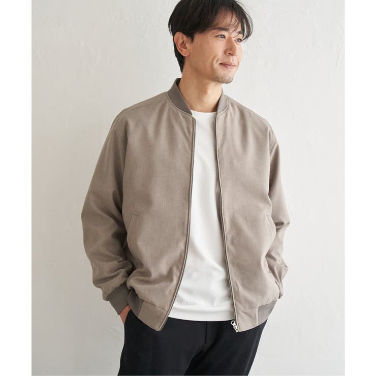 2wayライナー付きリブブルゾン | ikka  | 詳細画像8 