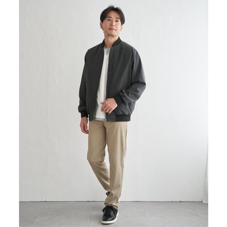 2wayライナー付きリブブルゾン | ikka  | 詳細画像15 