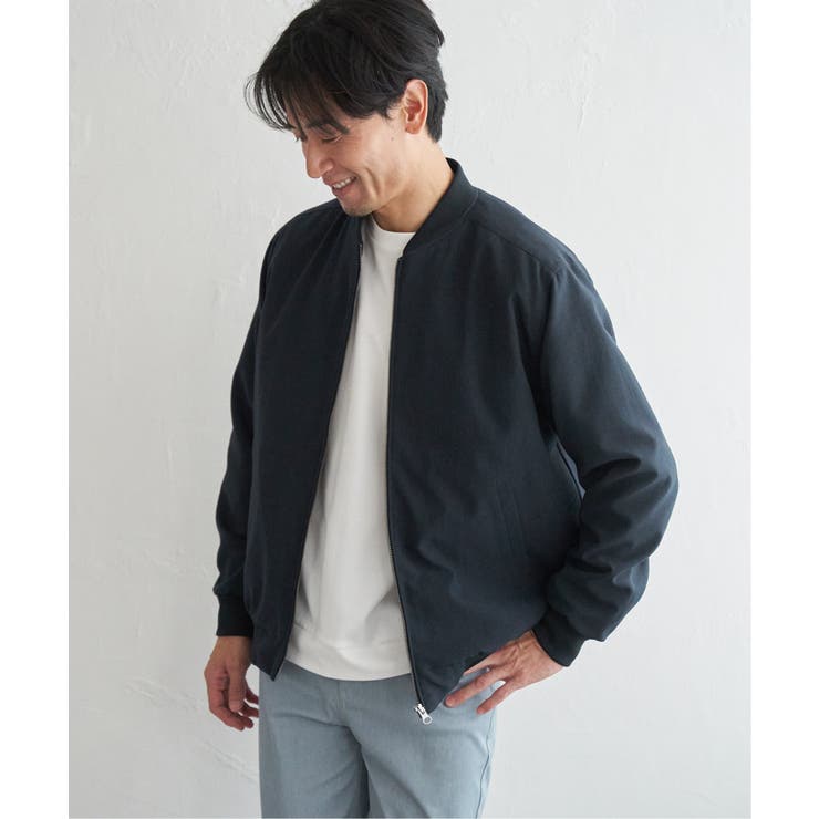 2wayライナー付きリブブルゾン | ikka  | 詳細画像16 