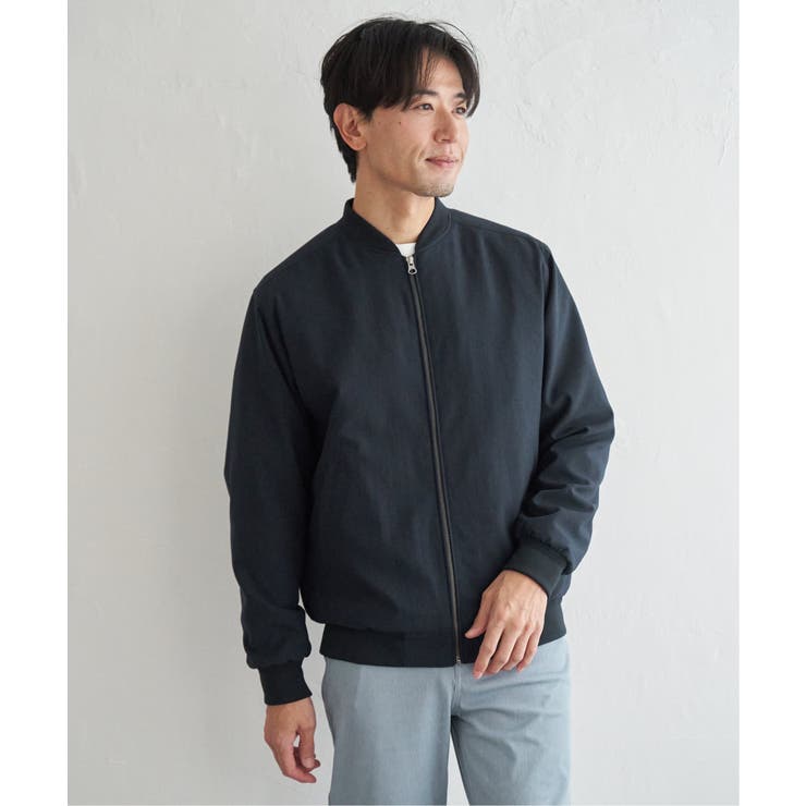 2wayライナー付きリブブルゾン | ikka  | 詳細画像19 