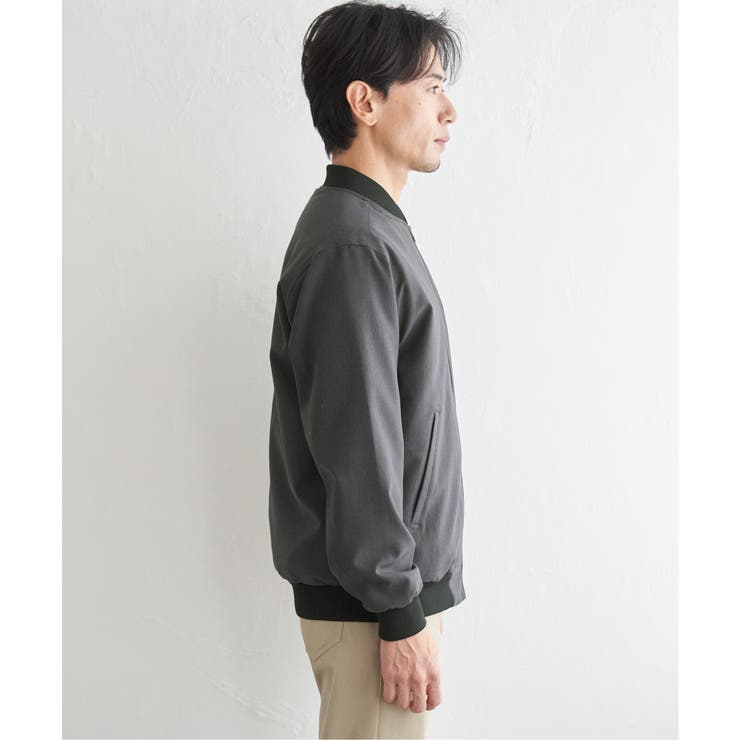 2wayライナー付きリブブルゾン | ikka  | 詳細画像21 