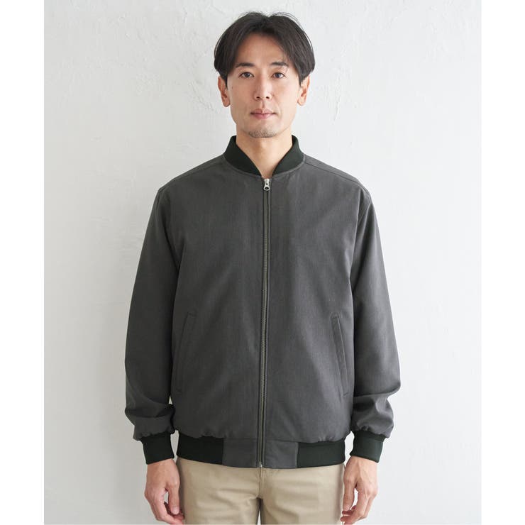 2wayライナー付きリブブルゾン | ikka  | 詳細画像23 