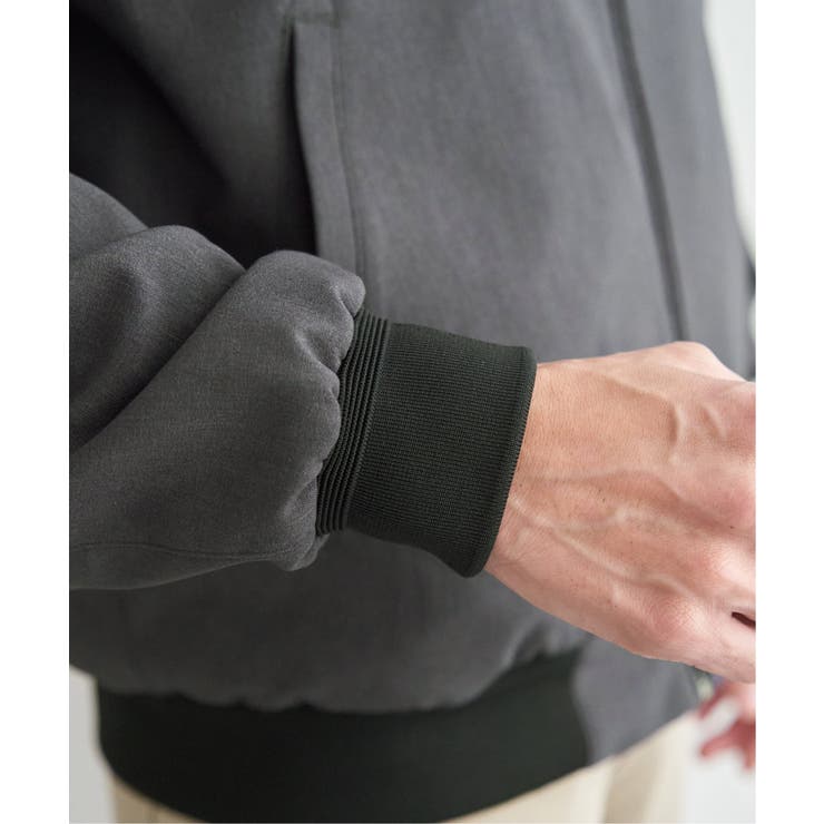 2wayライナー付きリブブルゾン | ikka  | 詳細画像26 