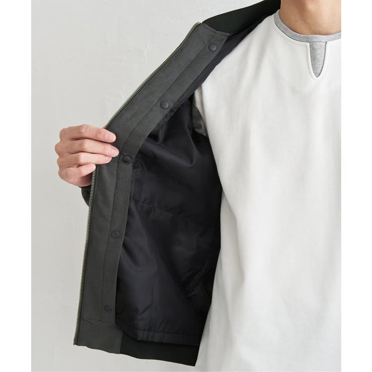 2wayライナー付きリブブルゾン | ikka  | 詳細画像28 