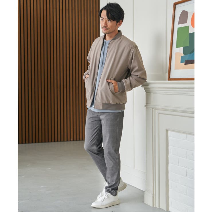 2wayライナー付きリブブルゾン | ikka  | 詳細画像5 