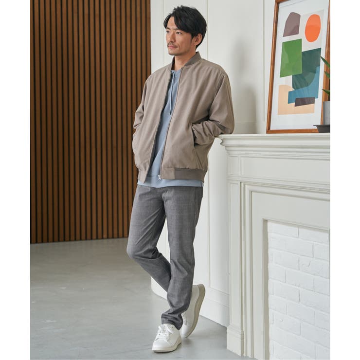 2wayライナー付きリブブルゾン | ikka  | 詳細画像6 