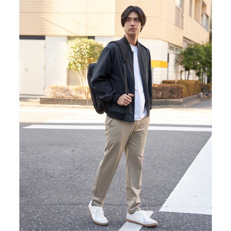 イージーケアリネンライクブルゾン【親子コーデ】 | ikka  | 詳細画像14 