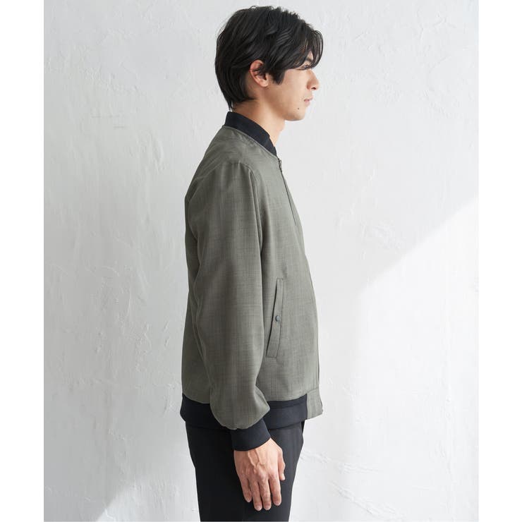 イージーケアリネンライクブルゾン【親子コーデ】 | ikka  | 詳細画像23 