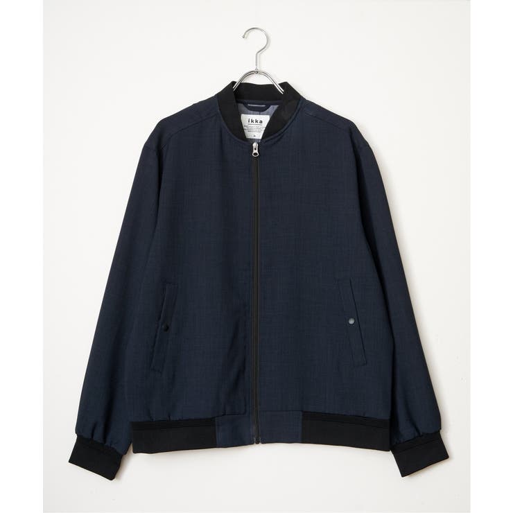 イージーケアリネンライクブルゾン【親子コーデ】 | ikka  | 詳細画像25 