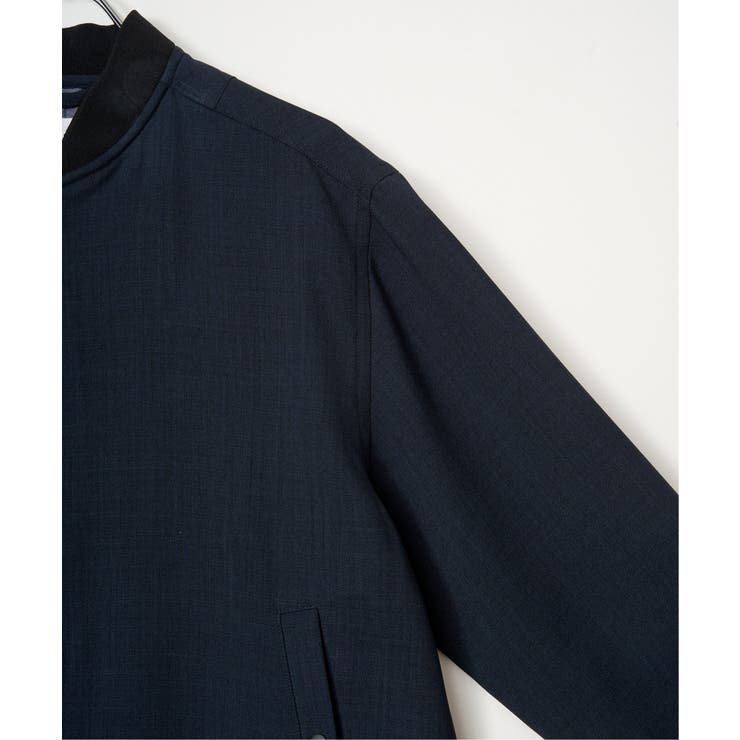 イージーケアリネンライクブルゾン【親子コーデ】 | ikka  | 詳細画像27 