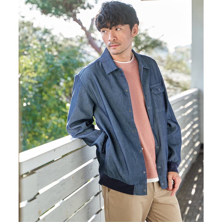 メッシュデニムシャルゾン | ikka  | 詳細画像2 