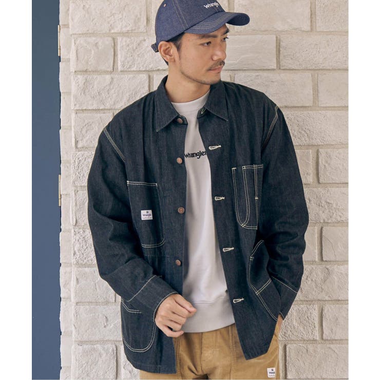 Wrangler カバーオールジャケット[品番：IKAW0013506]｜ikka  （イッカ）のメンズファッション通販｜SHOPLIST（ショップリスト）