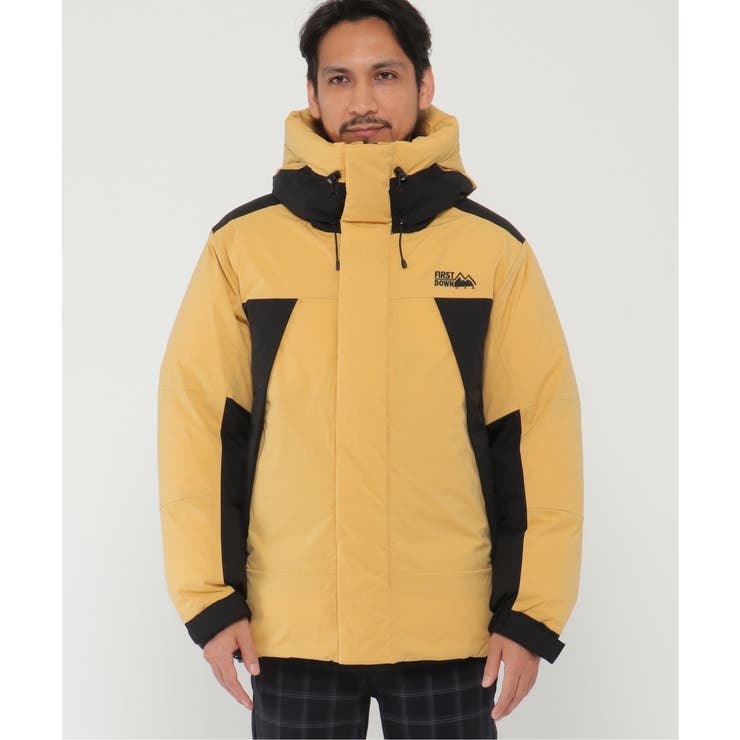 【美品】ファーストダウン マウンテンダウンパーカー　Ｍ FIRST DOWN（ファーストダウン） FIRST DOWN WRAP DOWN PARKA DICROS