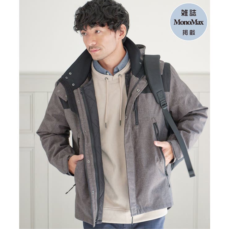 sorona 3WAYマウンテンパーカー | ikka  | 詳細画像1 