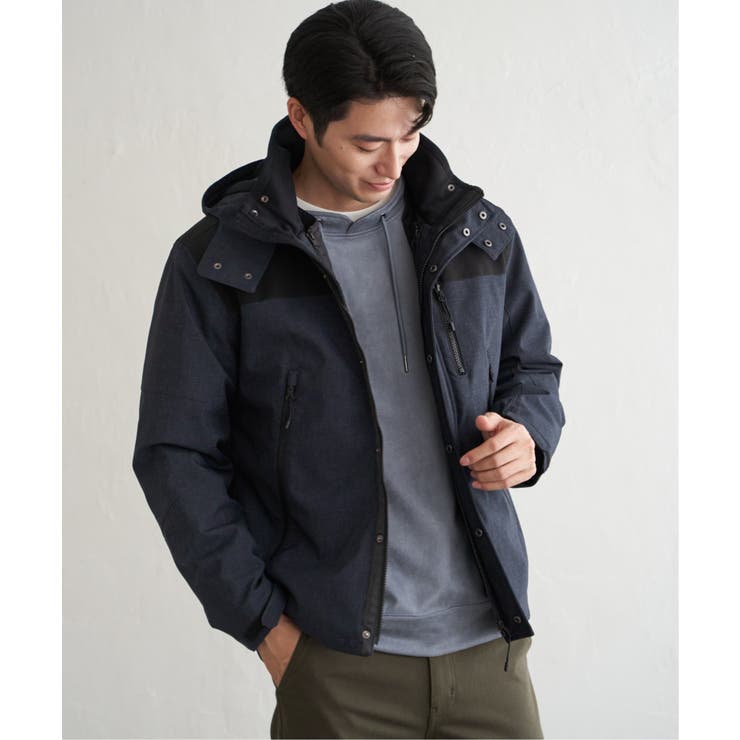 【芸能人着用】sorona(R) 3WAYマウンテンパーカー【撥水】 | ikka  | 詳細画像4 