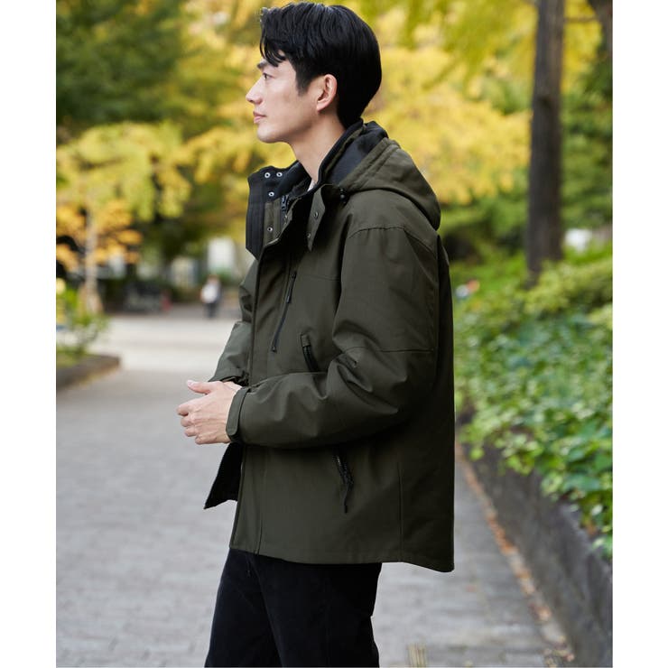 【芸能人着用】sorona(R) 3WAYマウンテンパーカー【撥水】 | ikka  | 詳細画像7 