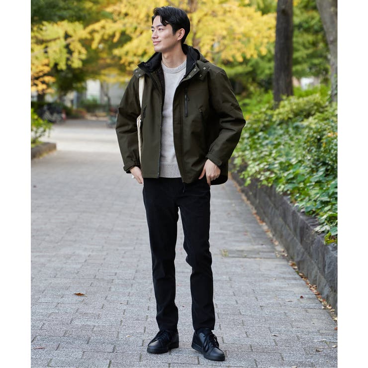 【芸能人着用】sorona(R) 3WAYマウンテンパーカー【撥水】 | ikka  | 詳細画像8 