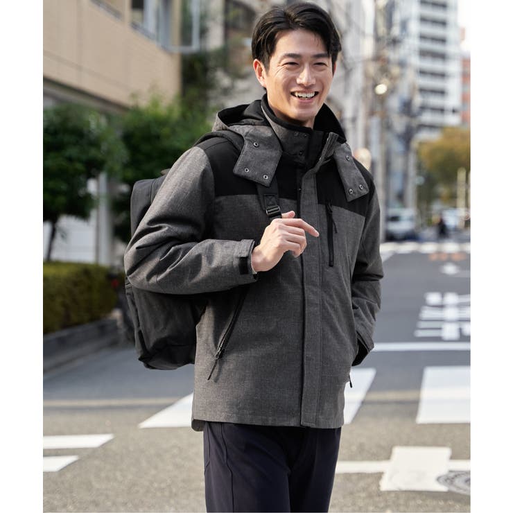 【芸能人着用】sorona(R) 3WAYマウンテンパーカー【撥水】 | ikka  | 詳細画像13 