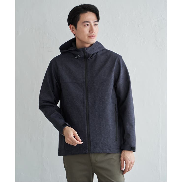 撥水メランジ ジップマウンテンパーカー【親子コーデ】 | ikka  | 詳細画像11 