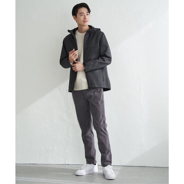 撥水メランジ ジップマウンテンパーカー【親子コーデ】 | ikka  | 詳細画像17 