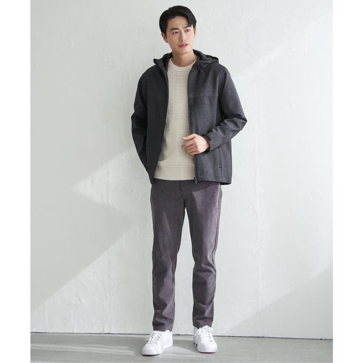 撥水メランジ ジップマウンテンパーカー【親子コーデ】 | ikka  | 詳細画像19 