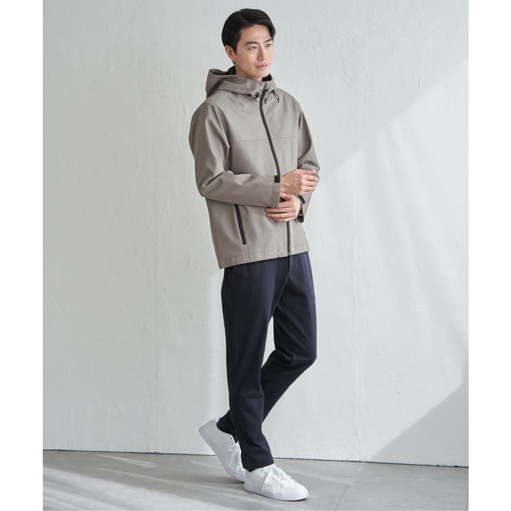 撥水メランジ ジップマウンテンパーカー【親子コーデ】 | ikka  | 詳細画像25 