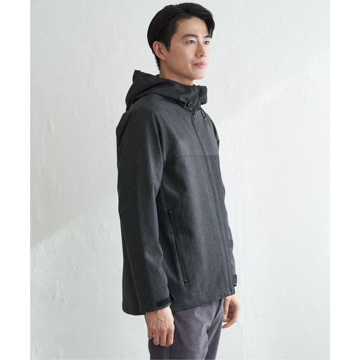 撥水メランジ ジップマウンテンパーカー【親子コーデ】 | ikka  | 詳細画像27 