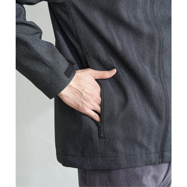 撥水メランジ ジップマウンテンパーカー【親子コーデ】 | ikka  | 詳細画像35 