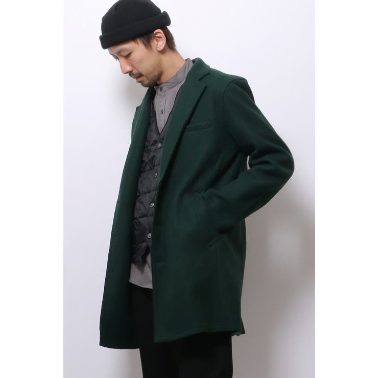 ニットメルトンチェスターコート 品番 Ikaw Ikka イッカ のメンズファッション通販 Shoplist ショップリスト