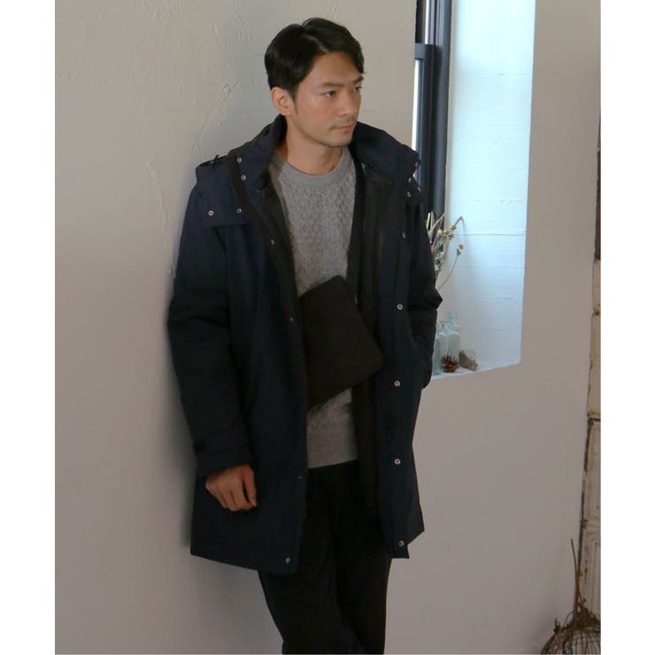 3WAYロングフーデッド[品番：IKAW0010645]｜ikka （イッカ）のメンズ