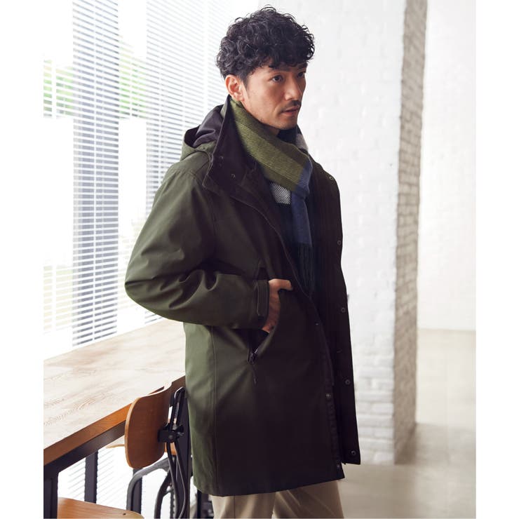 【撥水】sorona(R) 3WAYロングコート | ikka  | 詳細画像9 