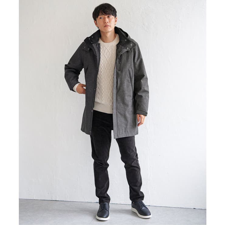 【撥水】sorona(R) 3WAYロングコート | ikka  | 詳細画像14 