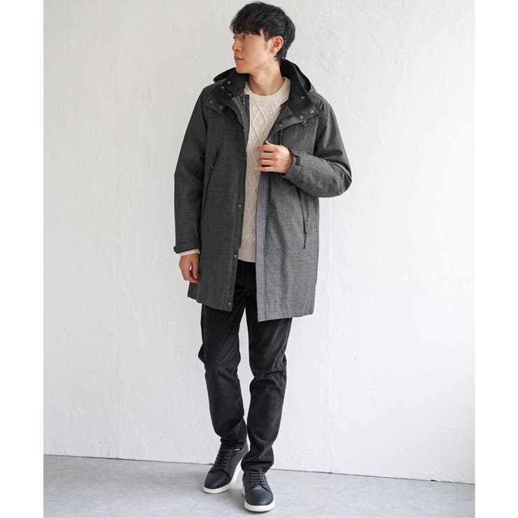 【撥水】sorona(R) 3WAYロングコート | ikka  | 詳細画像15 