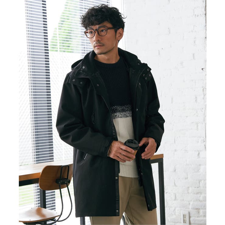 【撥水】sorona(R) 3WAYロングコート | ikka  | 詳細画像2 