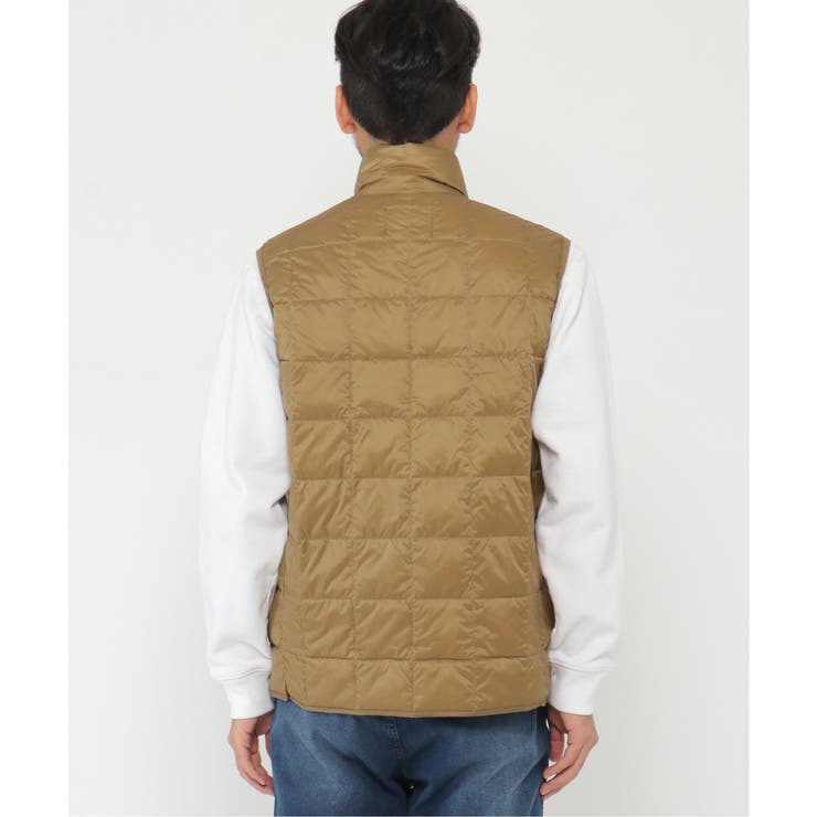 TAION タイオン ハイネックZIPダウンベスト[品番：IKAW0014966]｜ikka