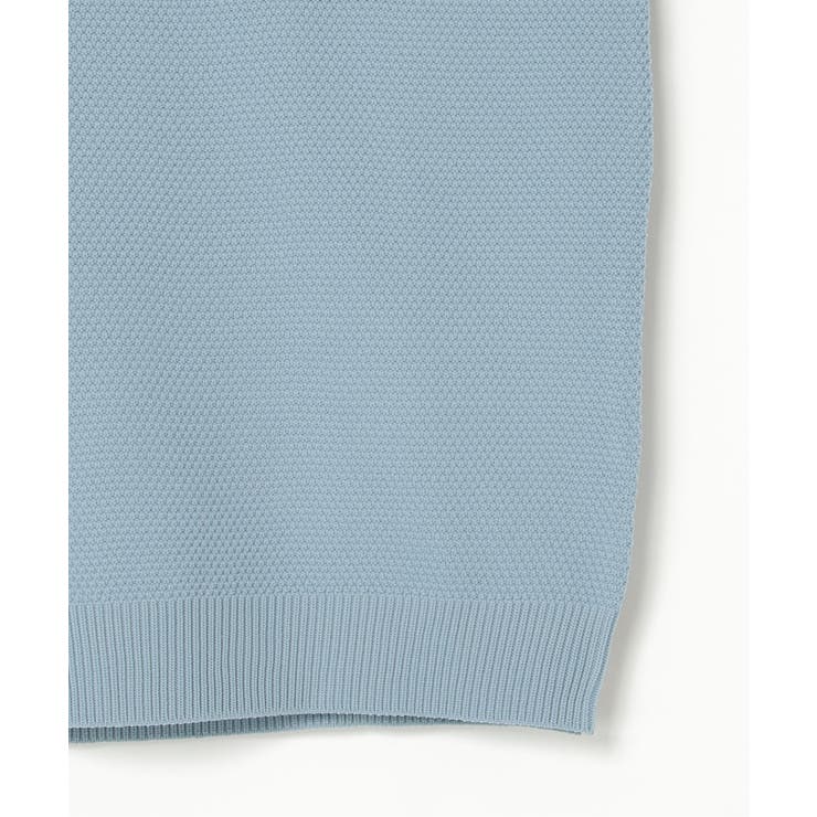 GOKU楽ニット鹿の子クルーネック | ikka  | 詳細画像17 